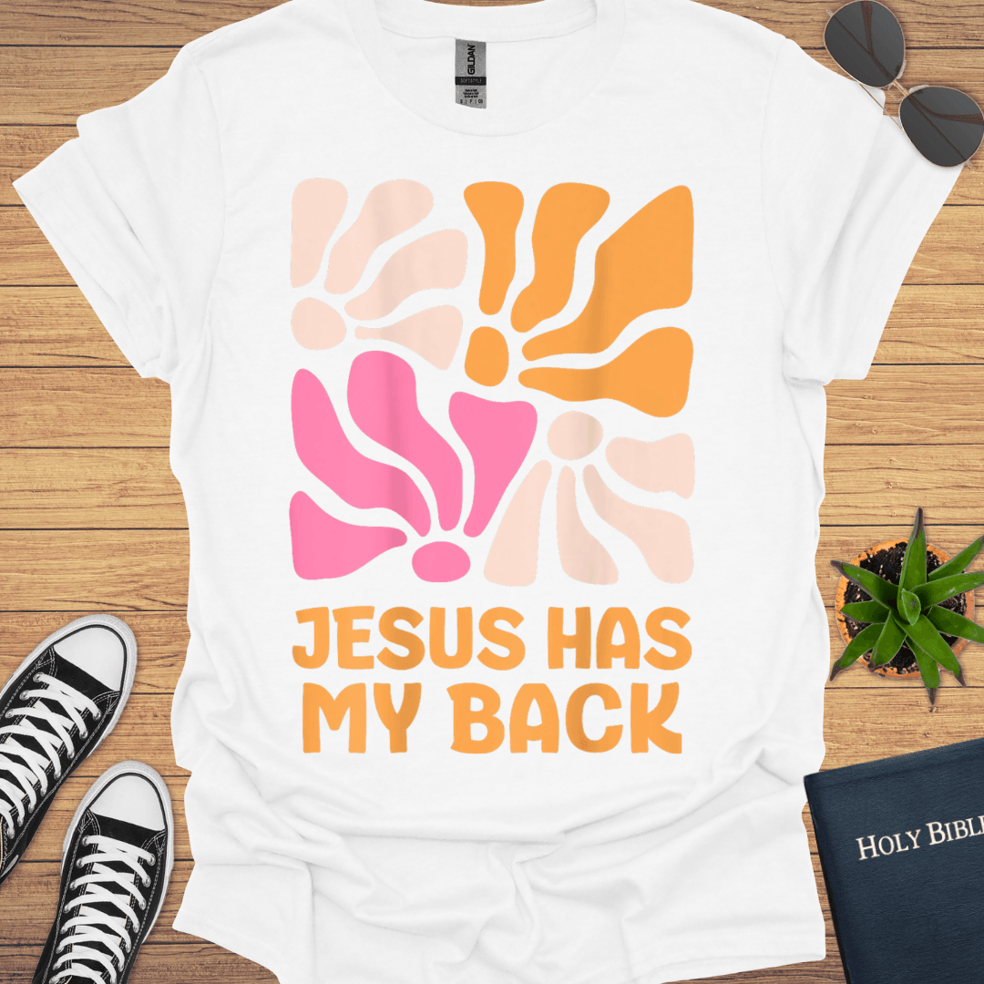 Jesus Has My Back T-Shirt - Christian Clothes