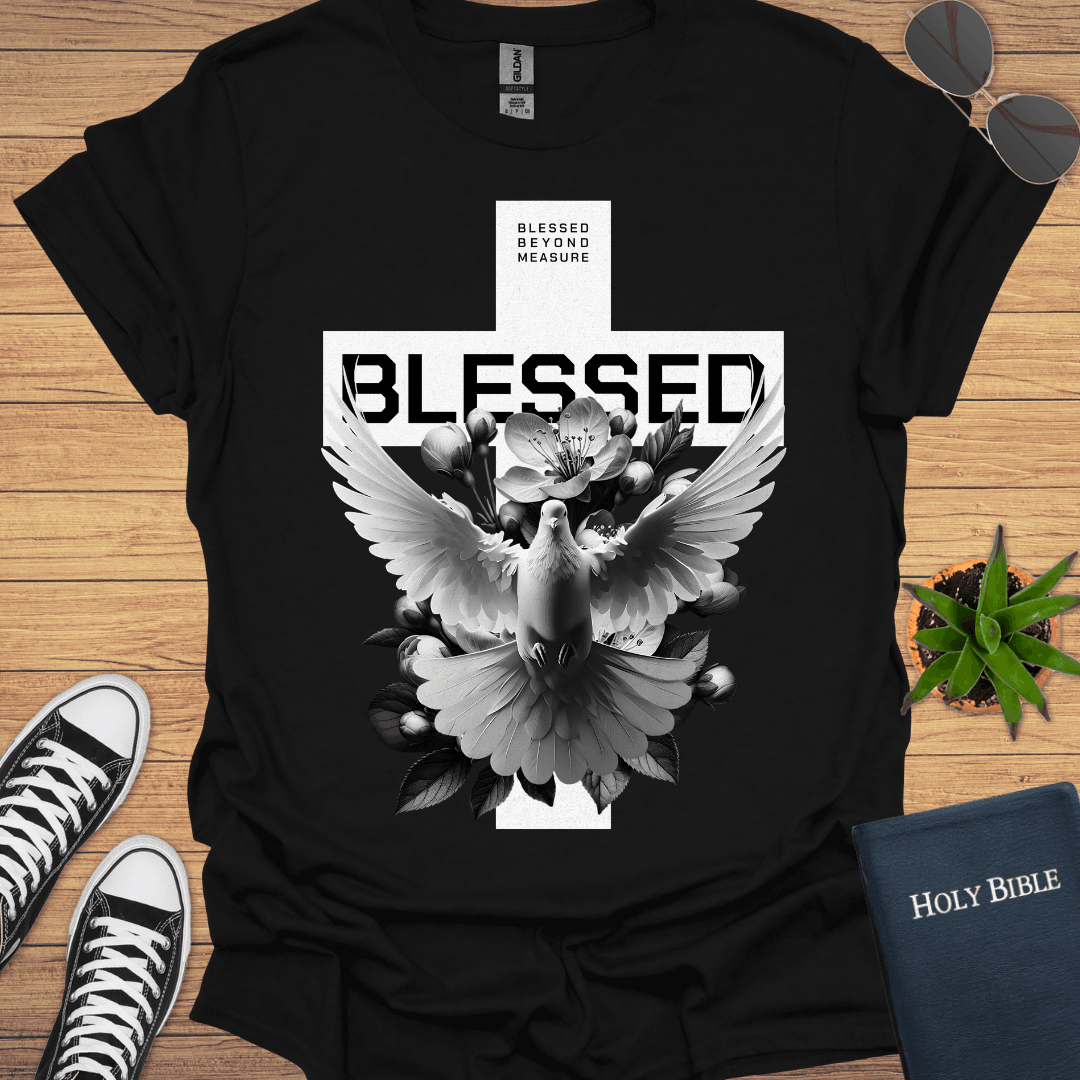 Blessed Cross T-Shirt - Christian Clothes