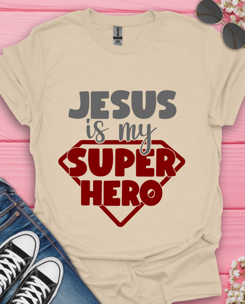Jesus Is My Superhero T-Shirt