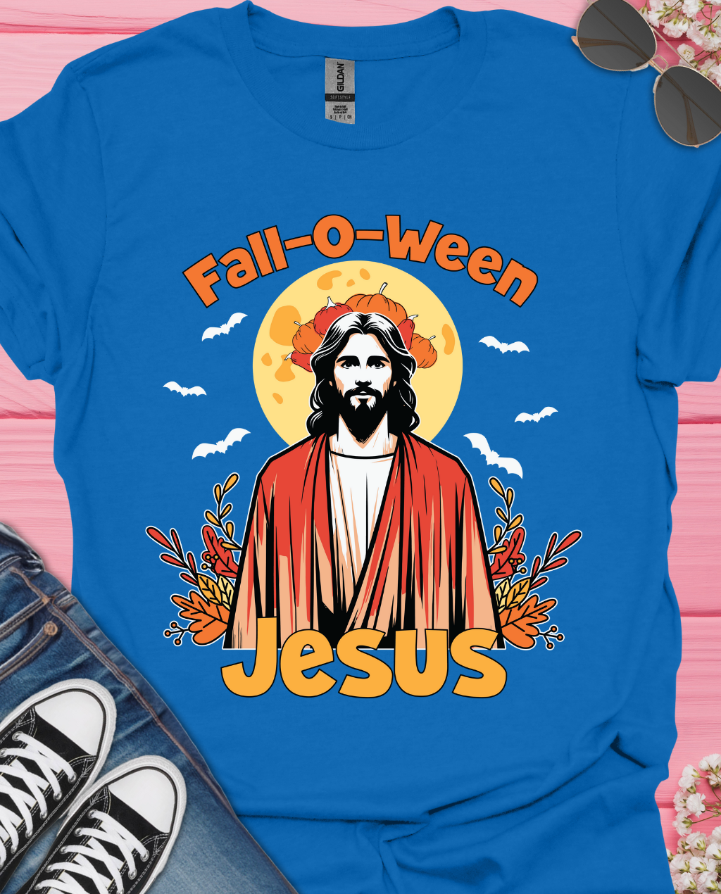 Fall o ween Jesus  T-Shirt