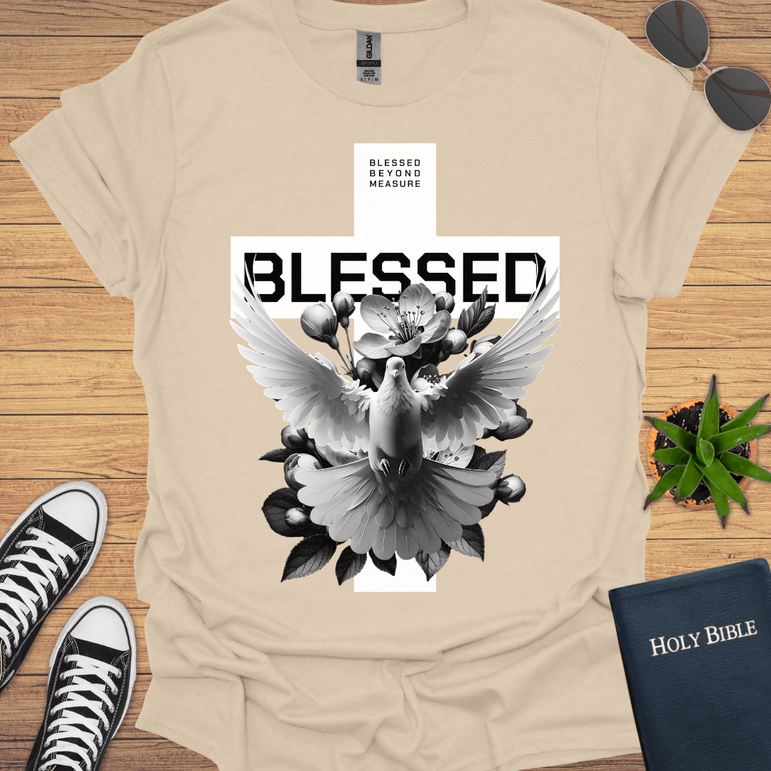 Blessed Cross T-Shirt - Christian Clothes