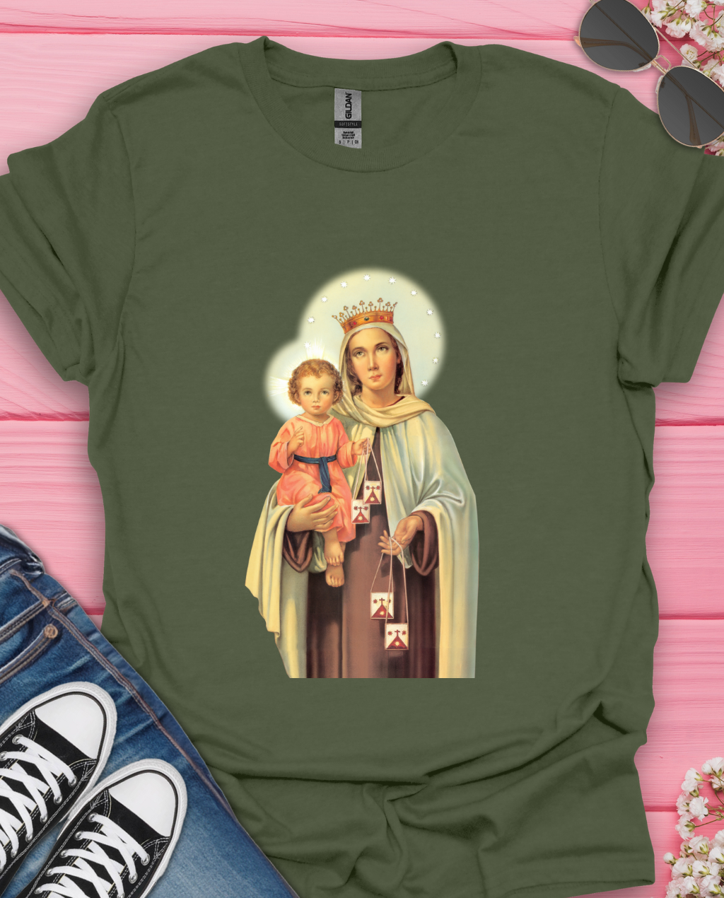 Our Lady Of Carmelties  T-Shirt