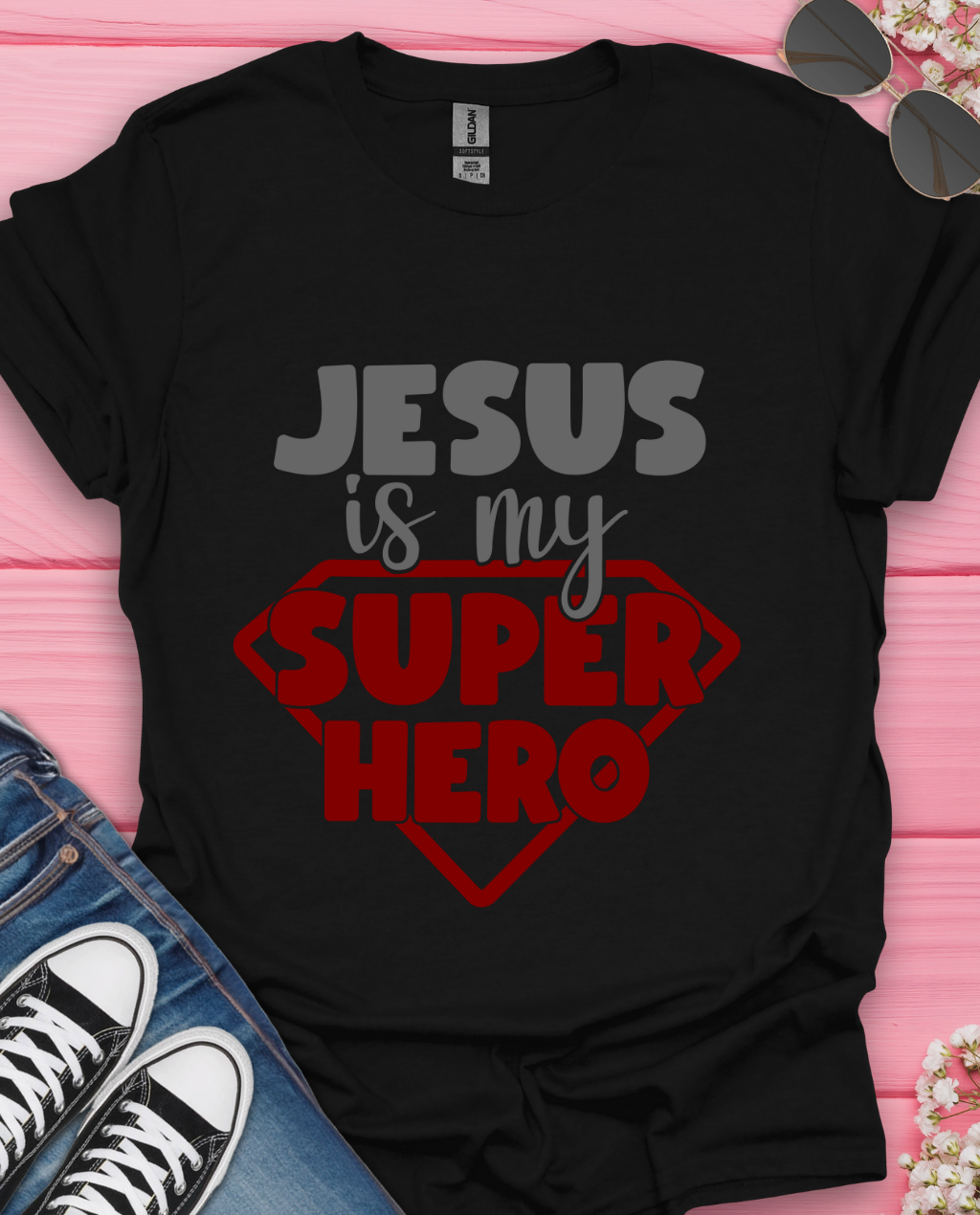 Jesus Is My Superhero T-Shirt