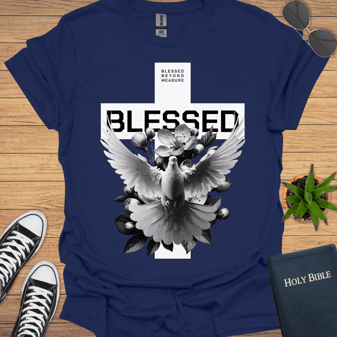 Blessed Cross T-Shirt - Christian Clothes