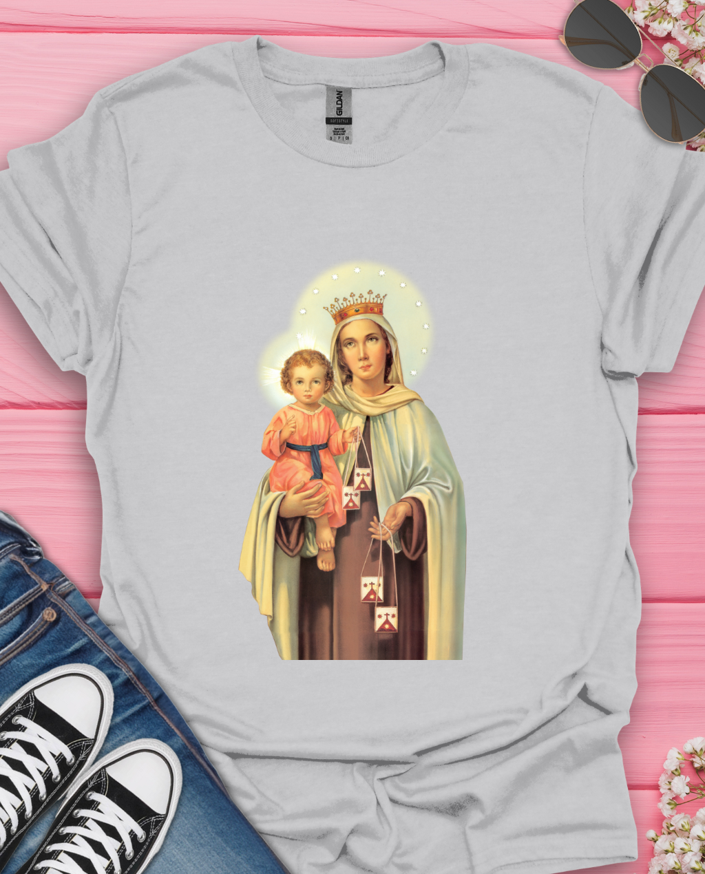 Our Lady Of Carmelties  T-Shirt