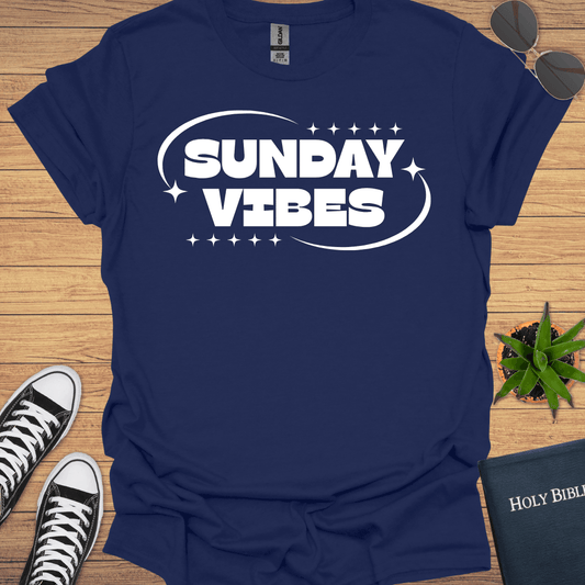Sunday Vibes T-Shirt - Christian Clothes