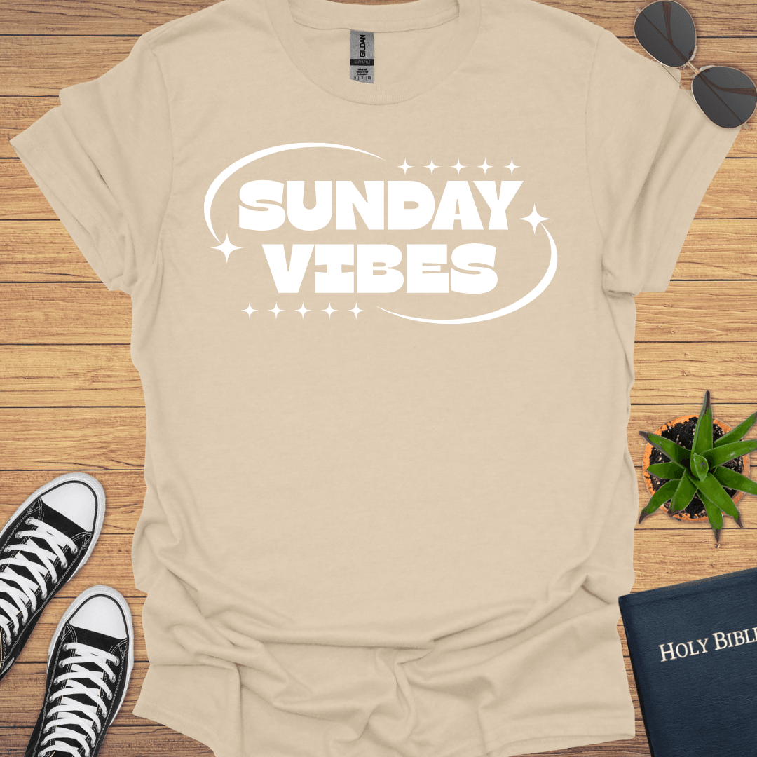 Sunday Vibes T-Shirt - Christian Clothes