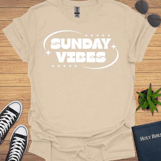 Sunday Vibes T-Shirt - Christian Clothes