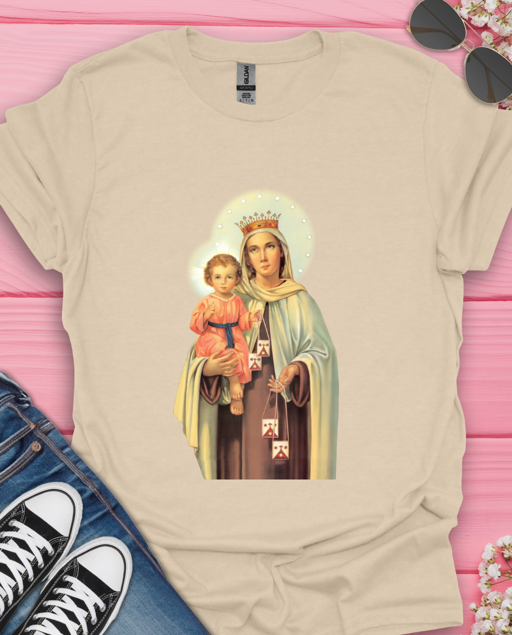 Our Lady Of Carmelties  T-Shirt