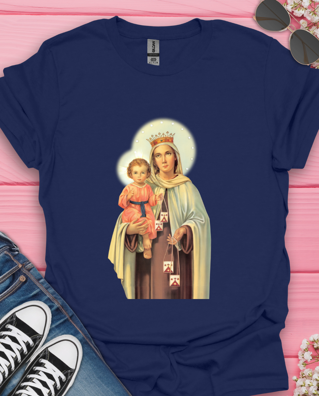 Our Lady Of Carmelties  T-Shirt