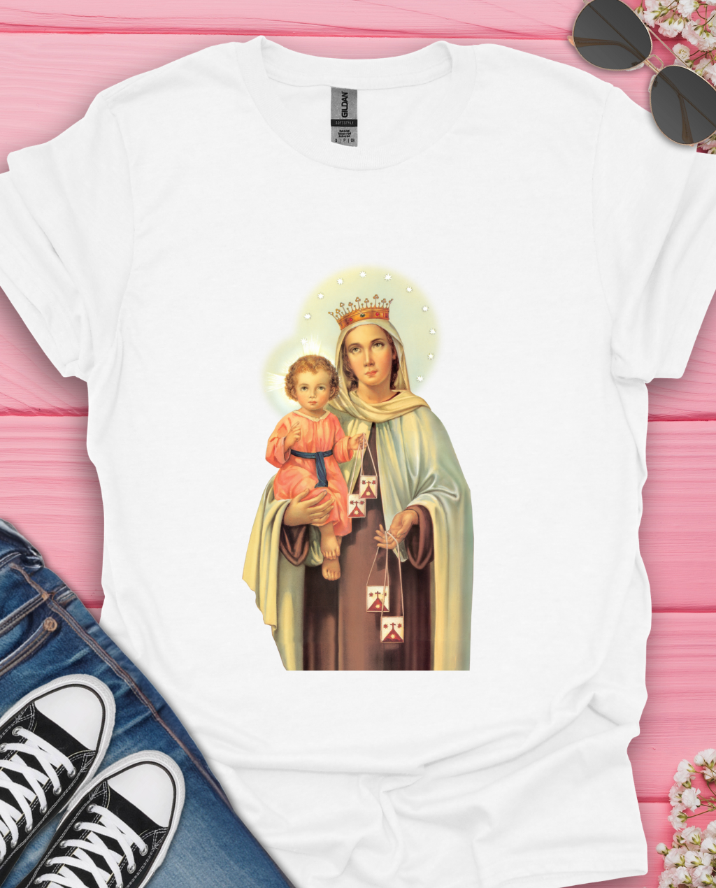 Our Lady Of Carmelties  T-Shirt
