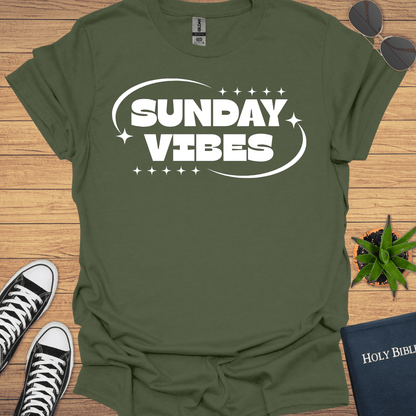 Sunday Vibes T-Shirt - Christian Clothes