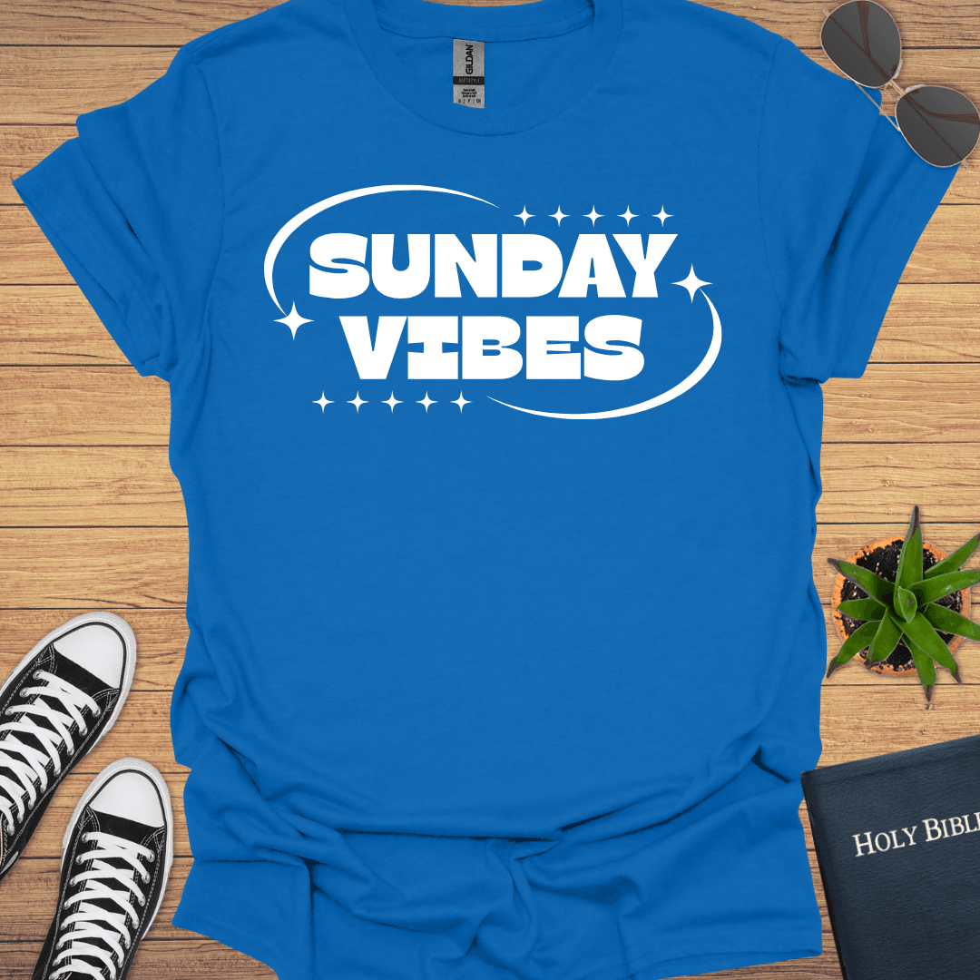 Sunday Vibes T-Shirt - Christian Clothes