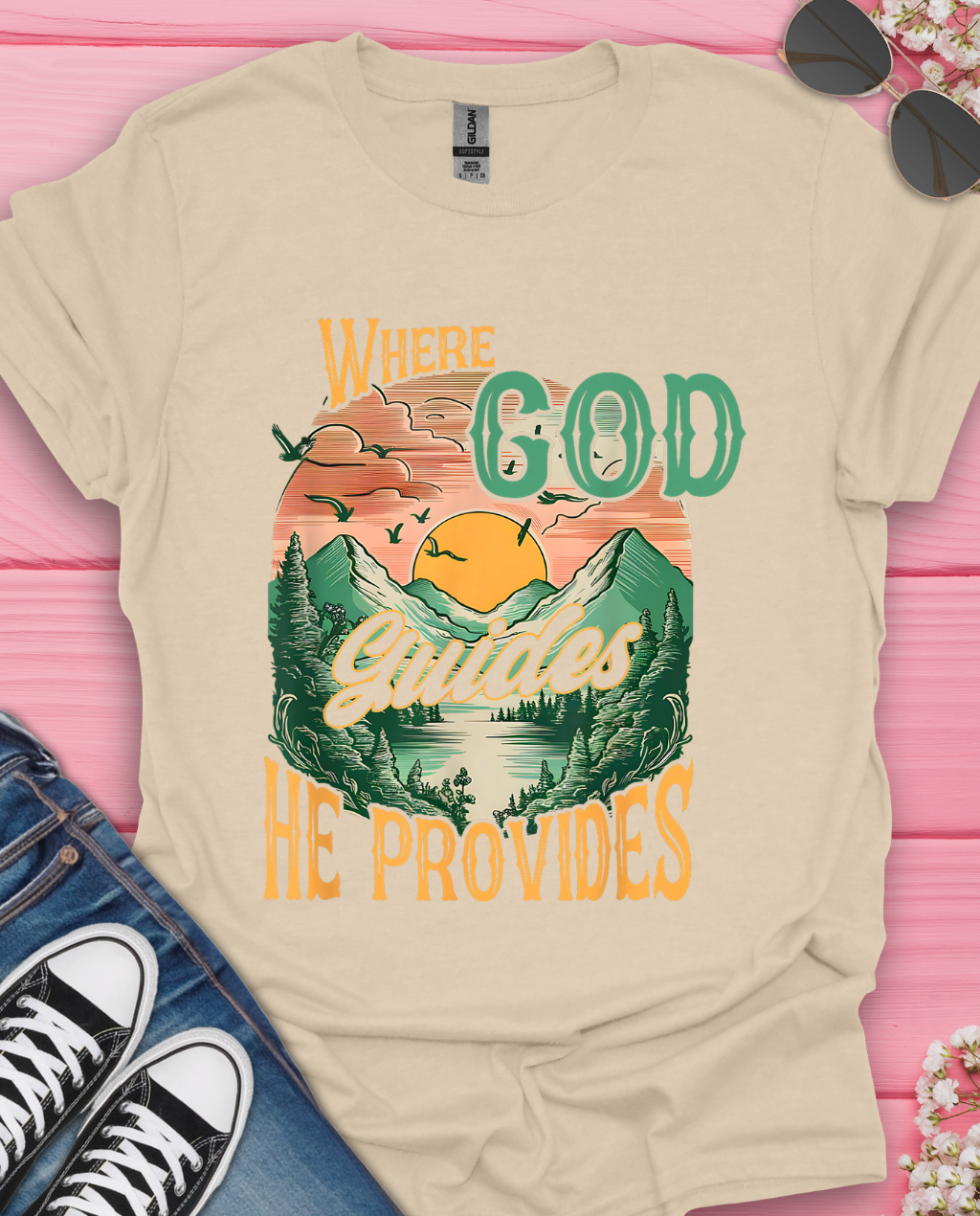 Where God Guides T-Shirt